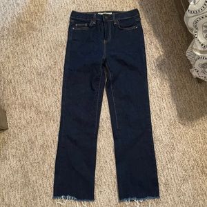Topshop Tally Crop Jeans